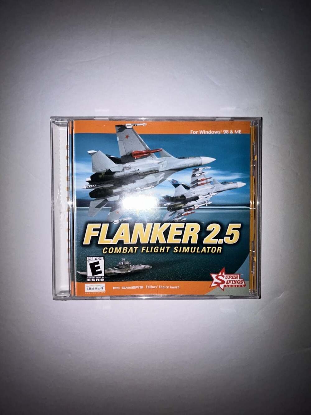 Flanker 2.5 Combat Flight Simulator for Windows 98 & ME PC CD-ROM